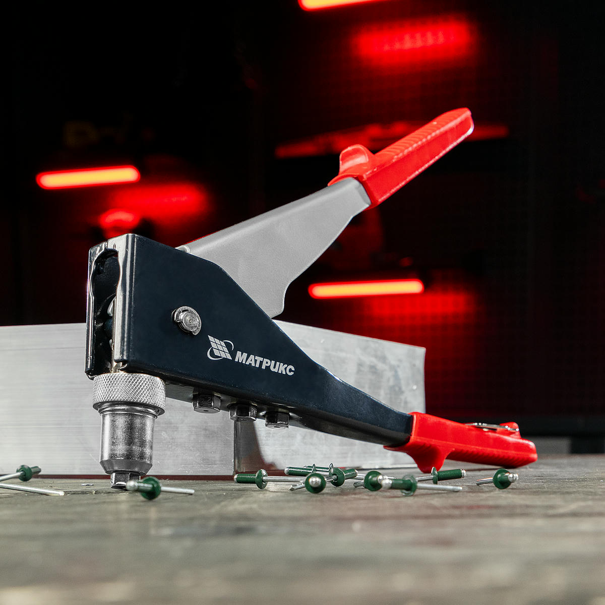 MATRIX 40527 Заклепочник переставной 0-90градусов 2,4-4,8мм L=250мм preview 6