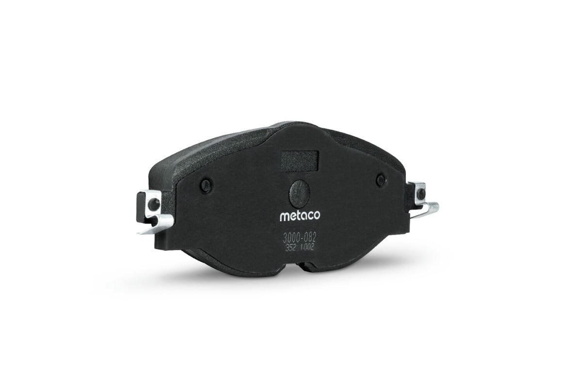 Колодки тормозные передние к-кт metaco 3000-082 preview 4 Колодки тормозные передние к-кт metaco 3000-082 preview 4