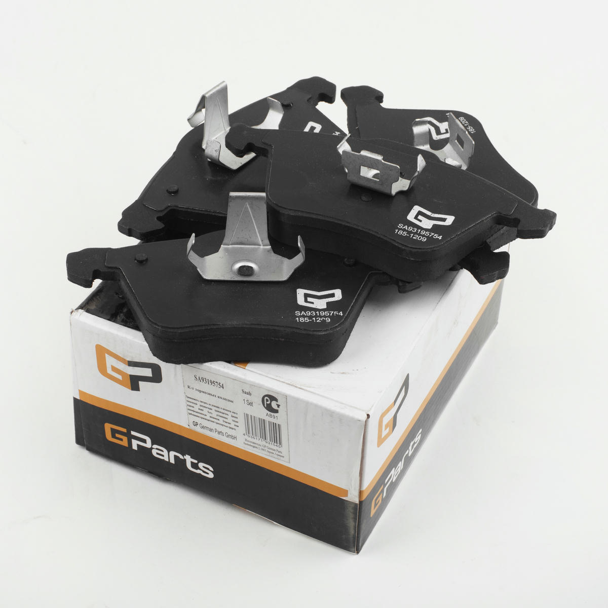 Колодки тормозные передние к-кт Gparts SA93195754 preview 2