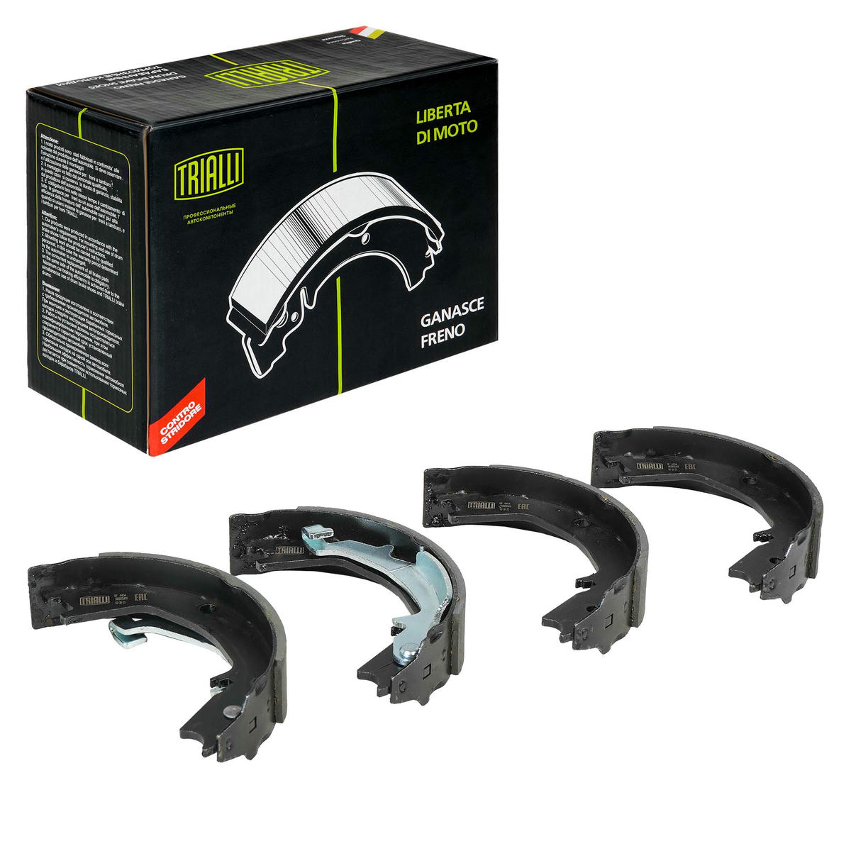 Колодки торм. для а/м Kia Sportage II (04-)/Hyundai Tucson (04-) бараб. ст. торм. 190x40 (GF 4404) preview 1