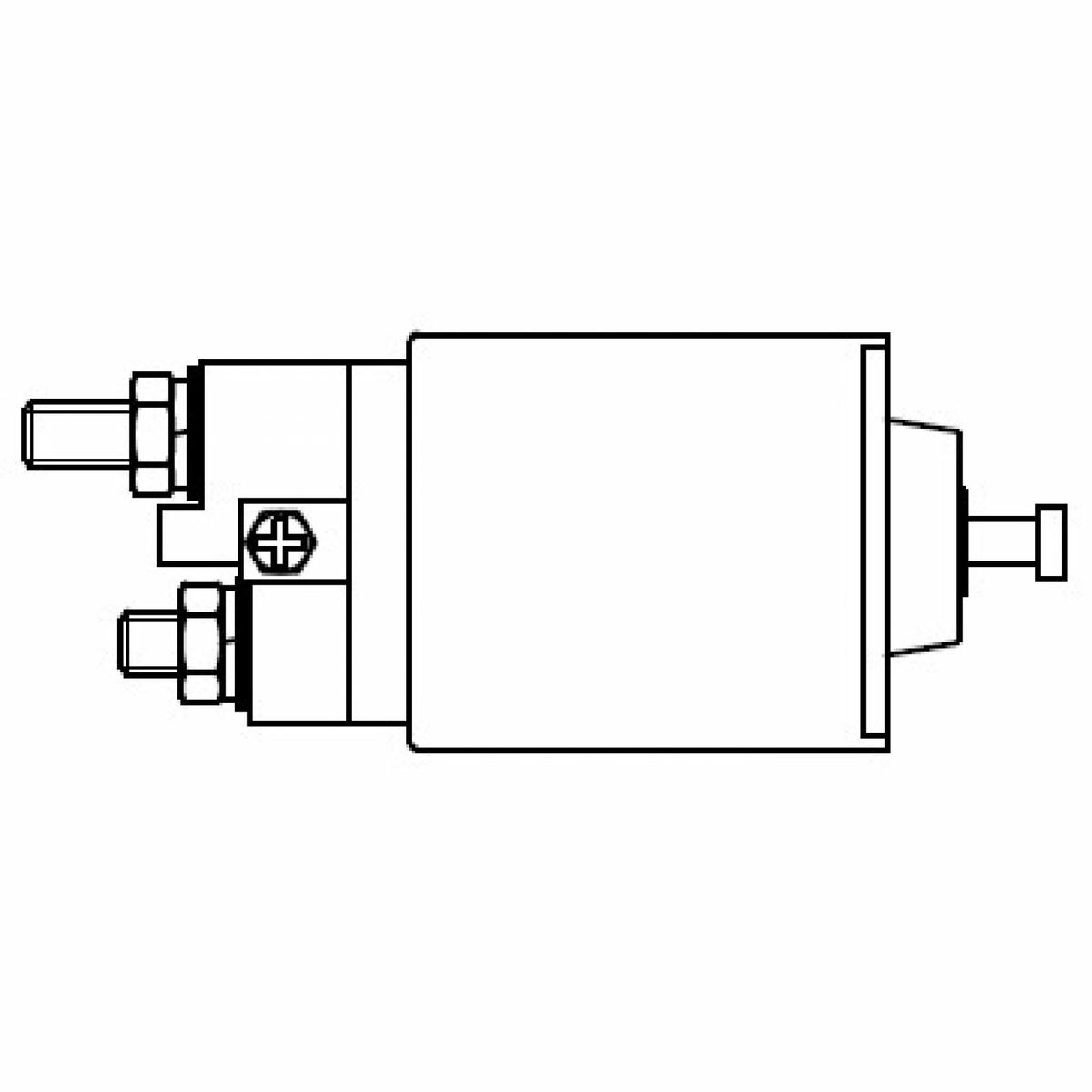 Реле втягивающее стартера для а/м Mitsubishi Fuso Canter (12-) 3.0D STARTVOLT VSR 1114 preview 5