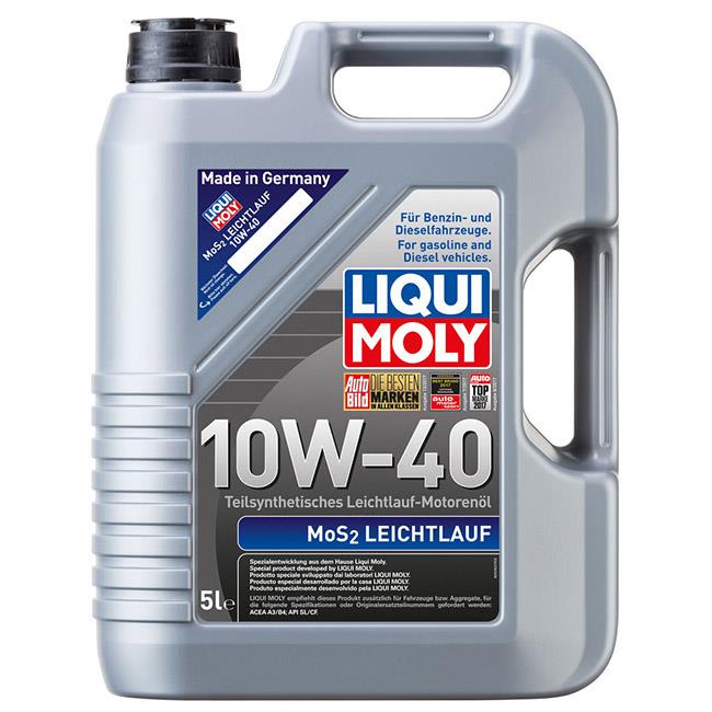 Масло моторное LIQUI MOLY LEICHTLAUF МоS2 10W40 5л п/синт. preview 1