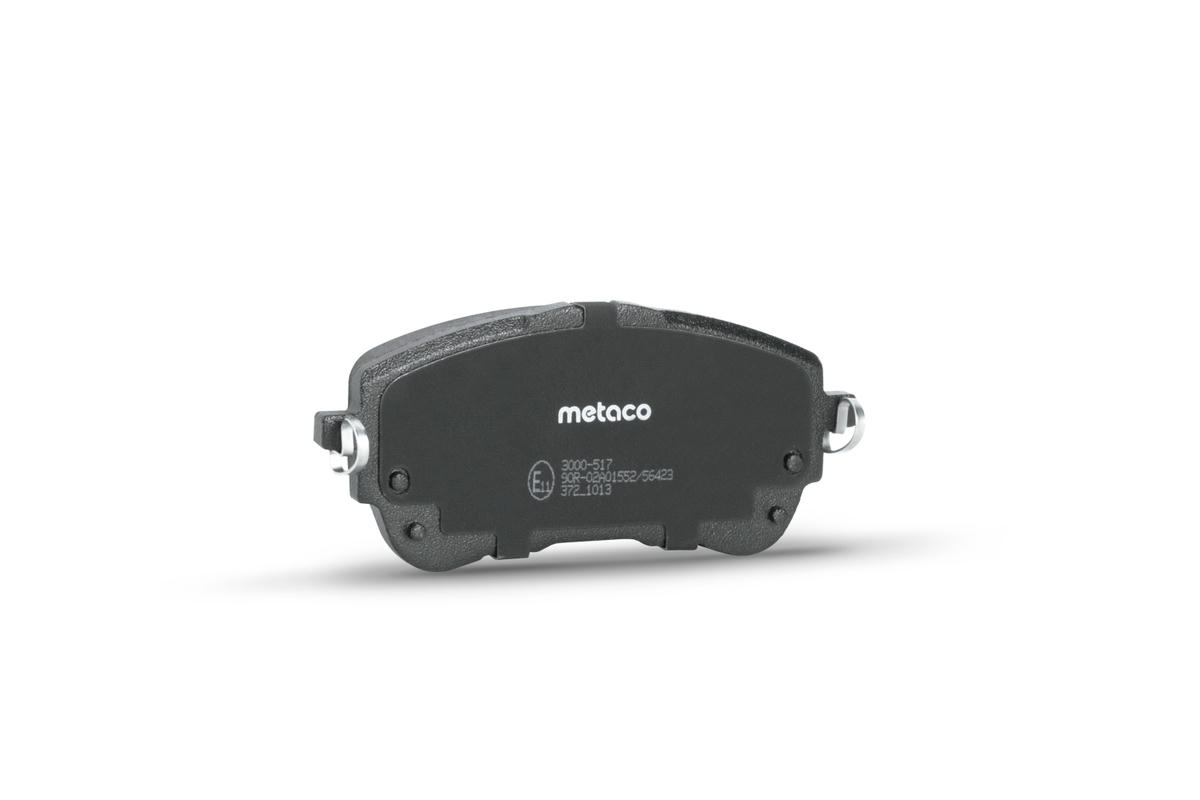 Колодки тормозные передние к-кт metaco 3000-517 preview 4