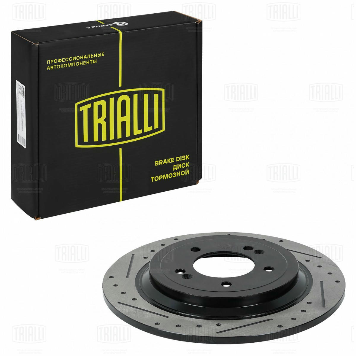 Диск тормозной задний TRIALLI DF 0733s preview 1