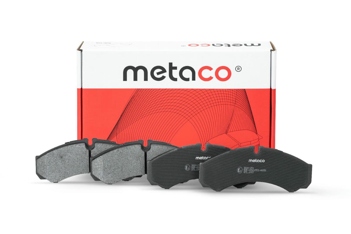 Колодки тормозные передние к-кт metaco 3000-251 preview 1 Колодки тормозные передние к-кт metaco 3000-251 preview 1
