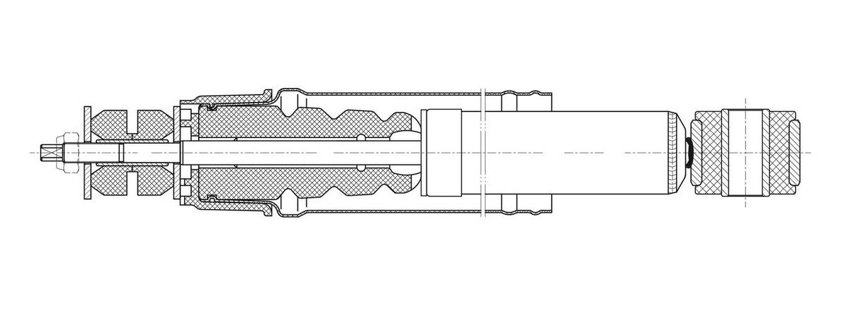 Амортизатор задний TRIALLI AG 09523 preview 2