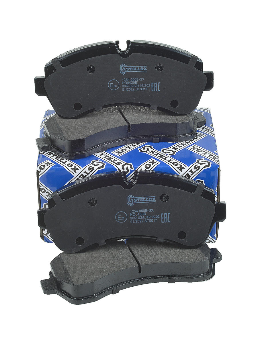 1254 000B-SX_колодки дисковые передние! MB Sprinter 509CDi-518CDi, VW Crafter 30-50 2.5TDi 06> preview 1