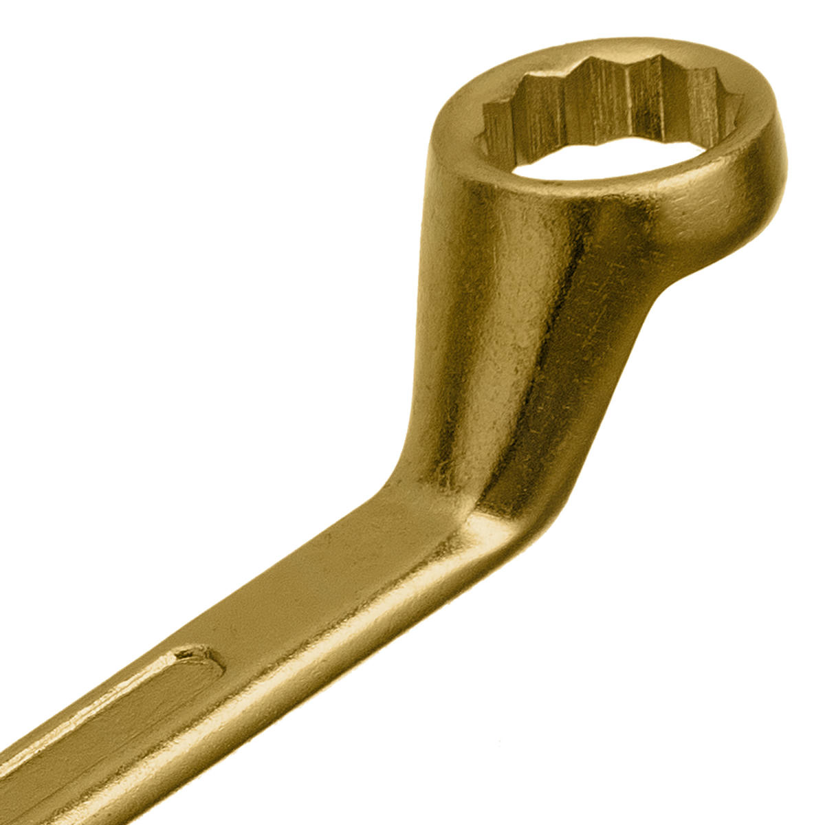 Ключ накидной 24х27мм желтый цинк СИБРТЕХ preview 4