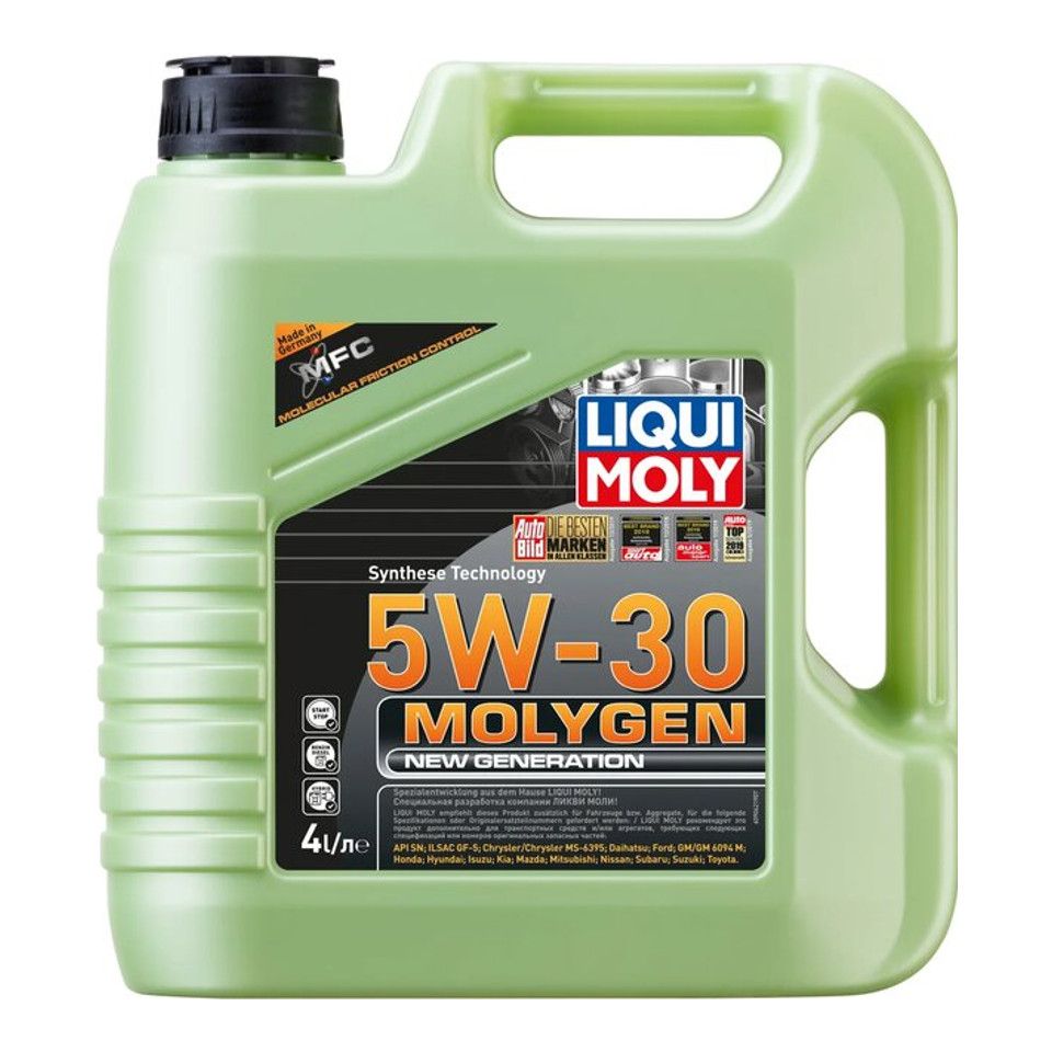 Масло моторное LIQUI MOLY Molygen New Generation HC 5w30 синт. 4л preview 1 Масло моторное LIQUI MOLY Molygen New Generation HC 5w30 синт. 4л preview 1