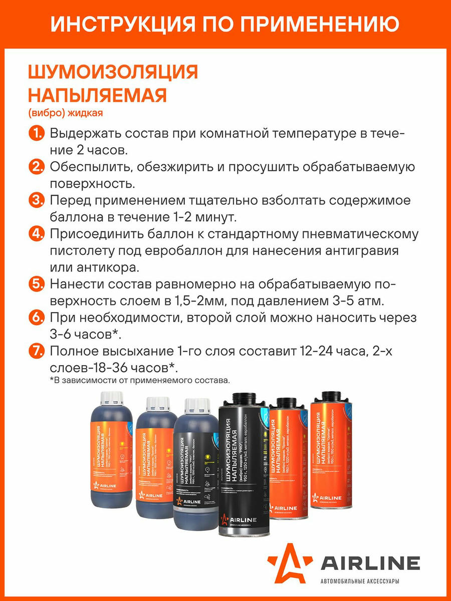 Шумоизоляция AirLine ADVI012 preview 3