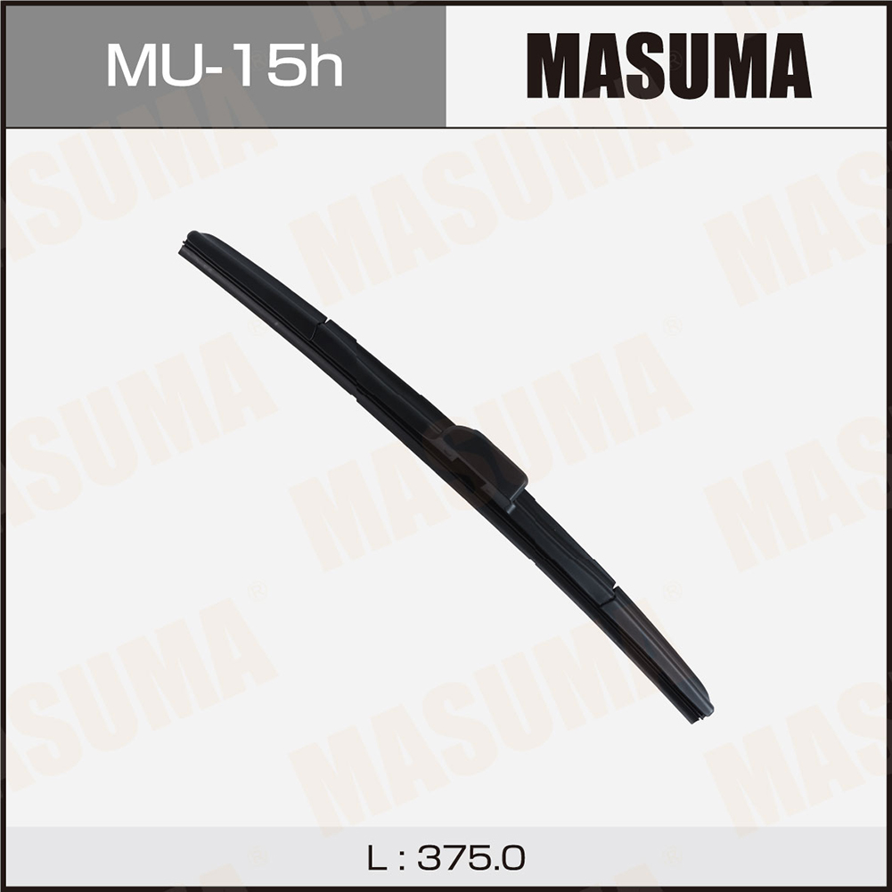 Щетка стеклоочистителя 375 мм гибридная 1 шт MASUMA Aero Vogue MU-15h preview 1
