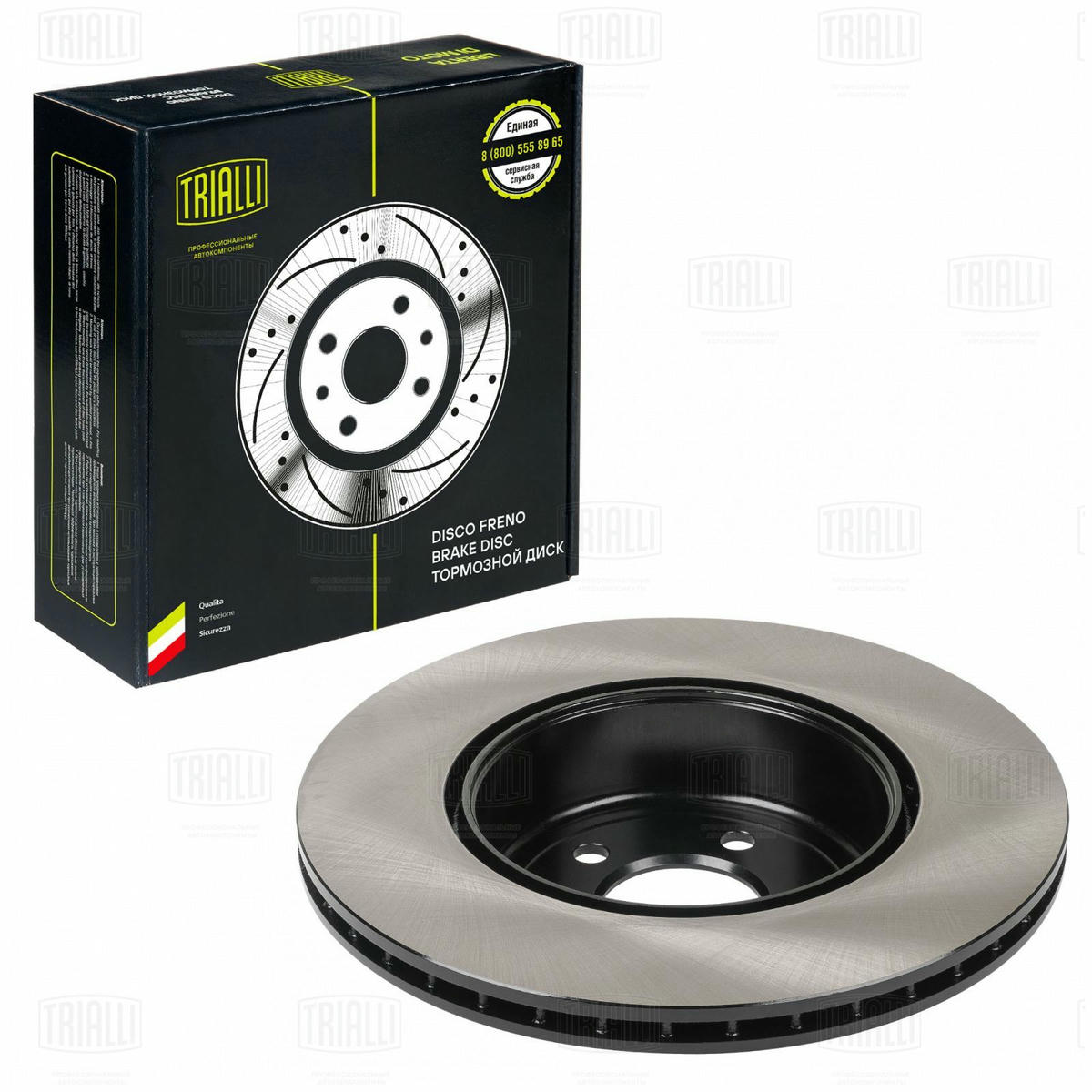 Диск торм. для а/м BMW 3 (F30) (11-)/4 (F32) (13-) зад. d=345 (M-Sport) (DF 210216) preview 2