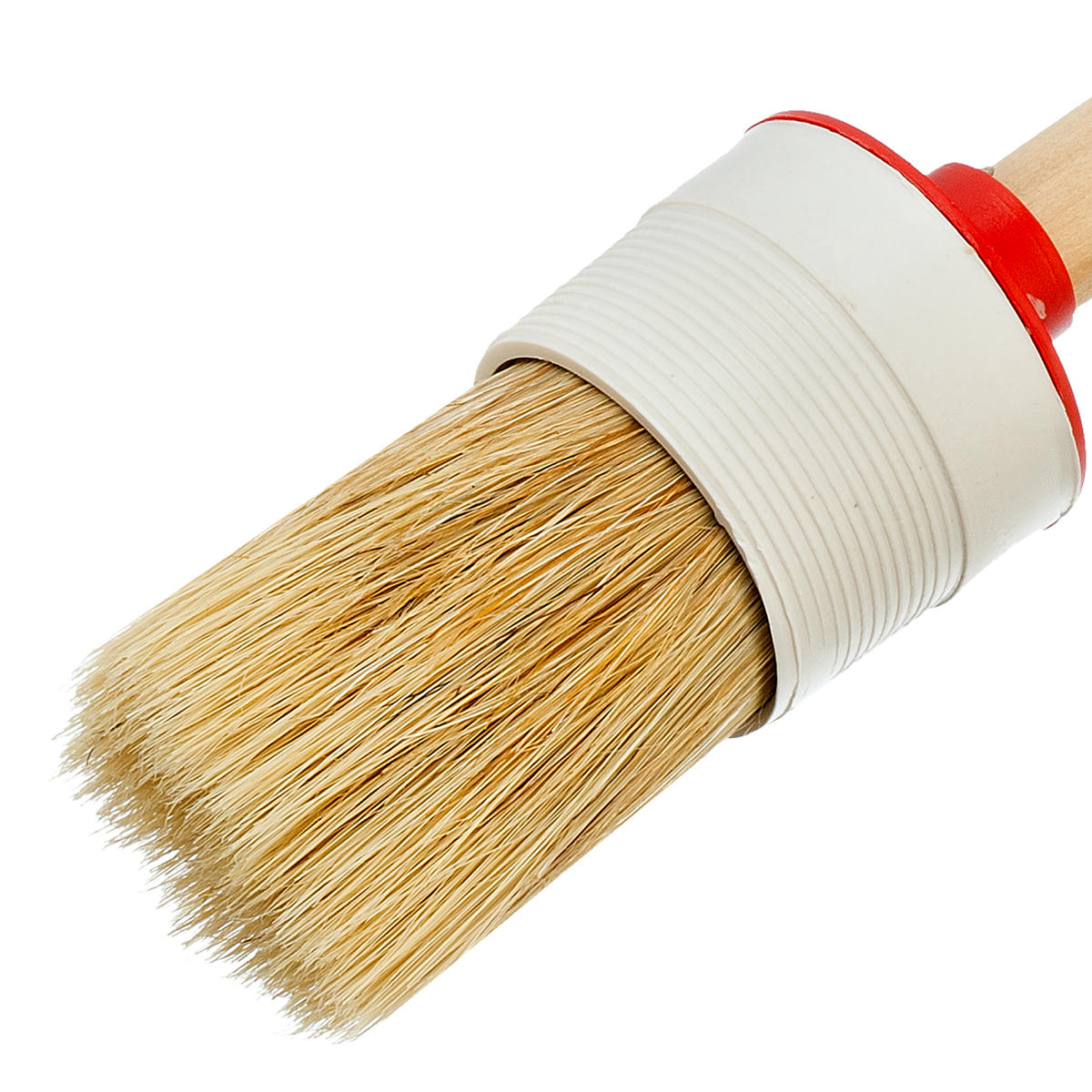 Кисть круглая № 10 (40 мм), натуральная щетина, деревянная ручка// MATRIX preview 3