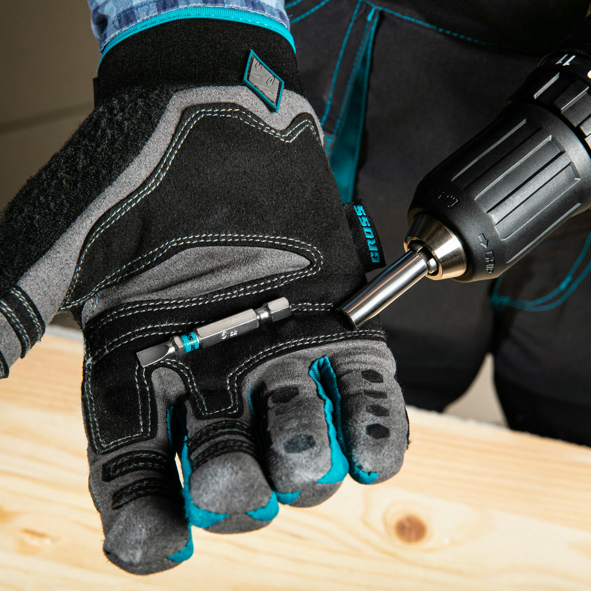 Набор бит SL5,0х50, сталь S2, (2шт) GROSS preview 1