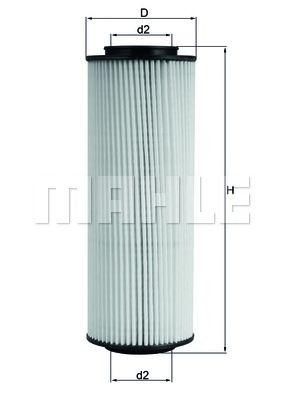 Фильтр масляный KNECHT OX 775 D preview 1