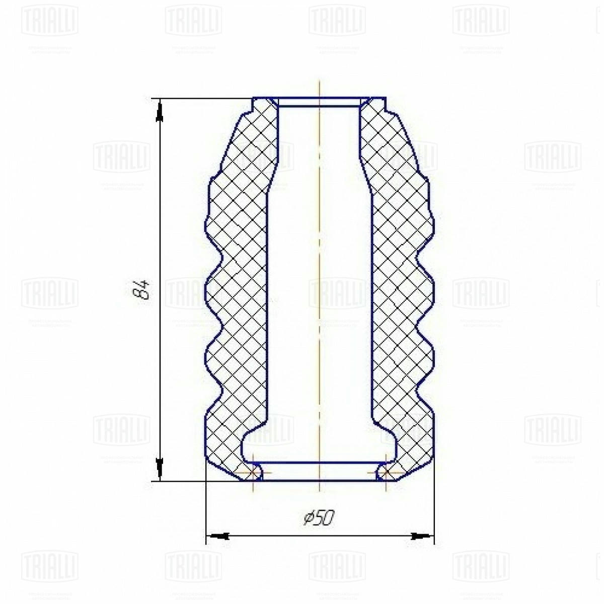 Отбойник амортизатора TRIALLI BC 1831 preview 2