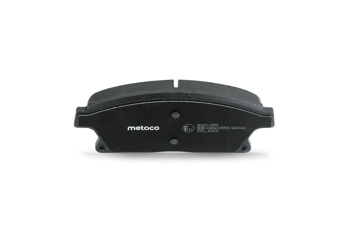 Колодки тормозные передние к-кт metaco 3000-050 preview 5