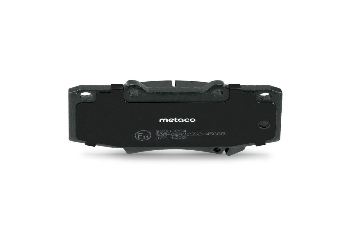 Колодки тормозные передние к-кт metaco 3000-054 preview 5
