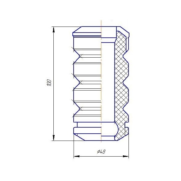 Отбойник амортизатора TRIALLI BCS 0136 preview 2