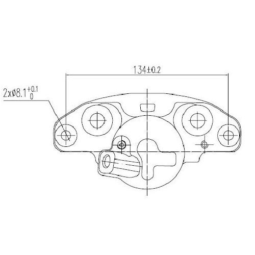 Суппорт тормозной передний TRIALLI CF 012004 preview 4