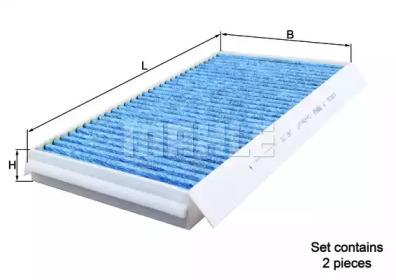 Фильтр салона KNECHT LAO 173S preview 1