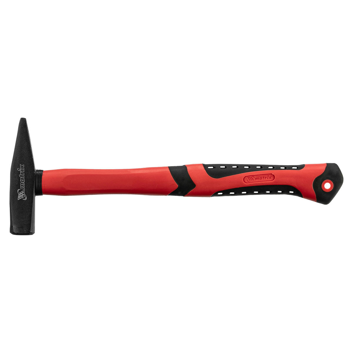 Молоток 300г слесарный,фиберглассовая обрезиненная ручка MATRIX preview 2