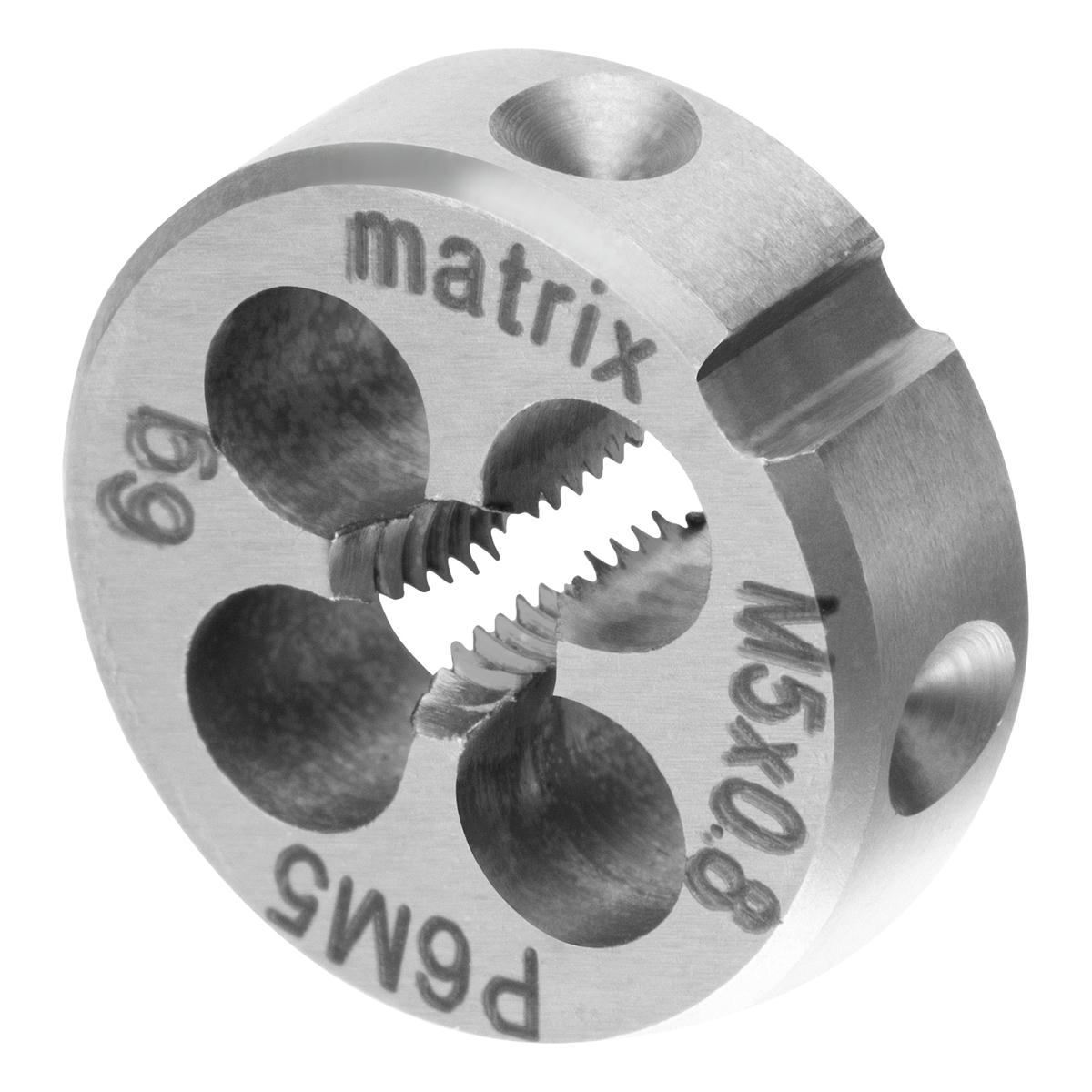 Плашка М5 х 0,8 мм, Р6М5 MATRIX preview 1 Плашка М5 х 0,8 мм, Р6М5 MATRIX preview 1