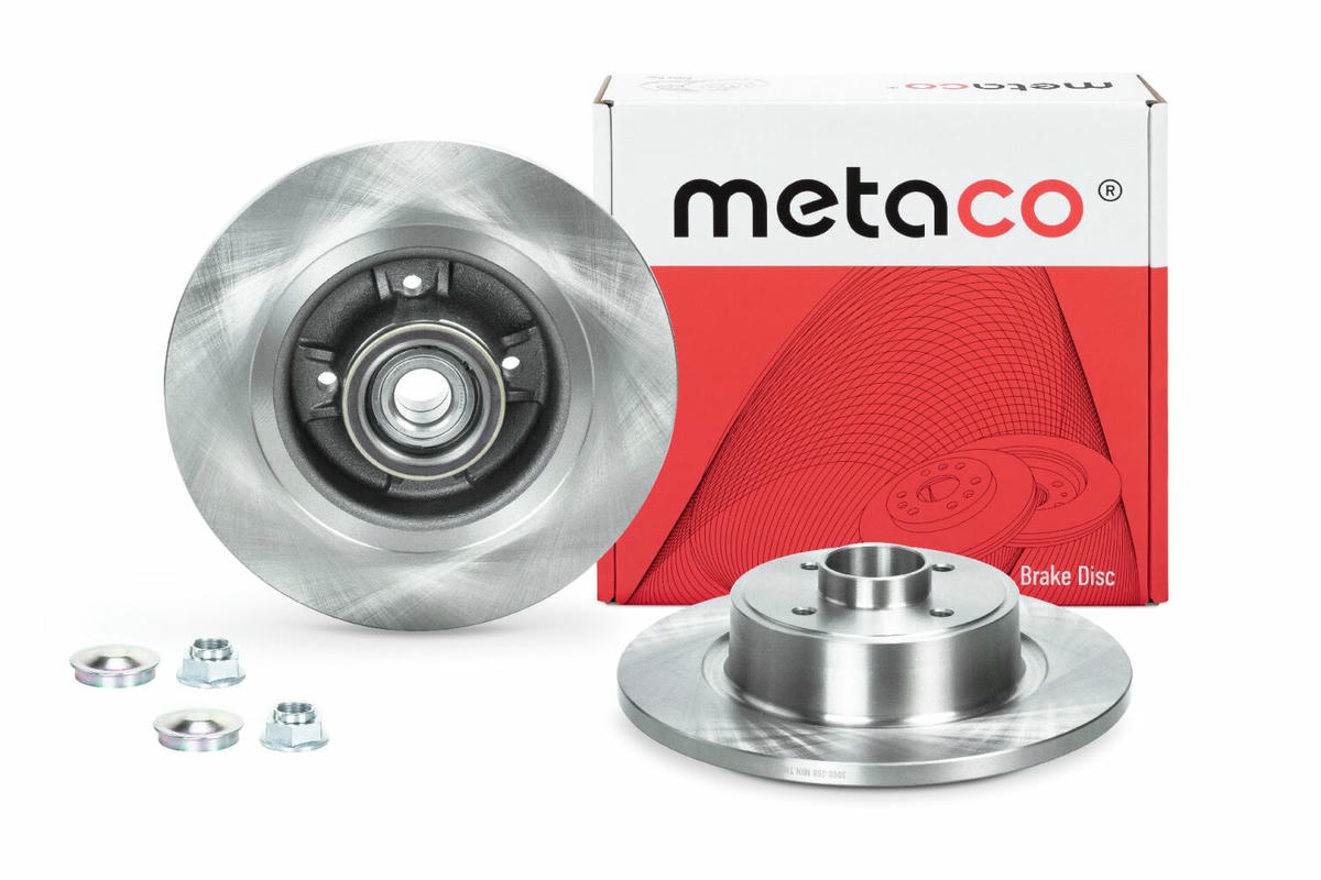 Диск тормозной задний metaco 3060-268 preview 3