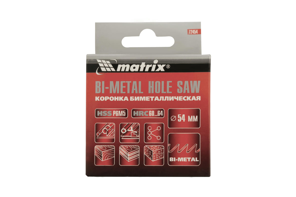 Коронка BIMETAL, 54 мм// Matrix preview 1