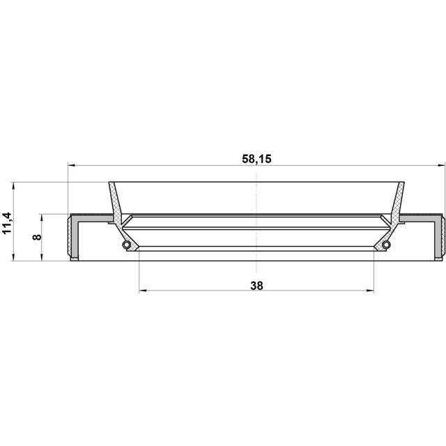 Сальник привода FEBEST 95HBY-40580811R preview 2
