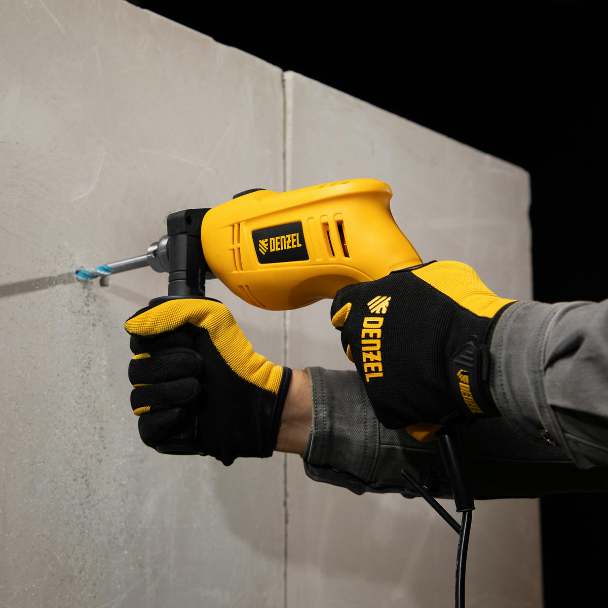 DENZEL 26302 Дрель ударная ID-550, 550 Вт, 0-2900 об/мин, 464000 уд/мин preview 14