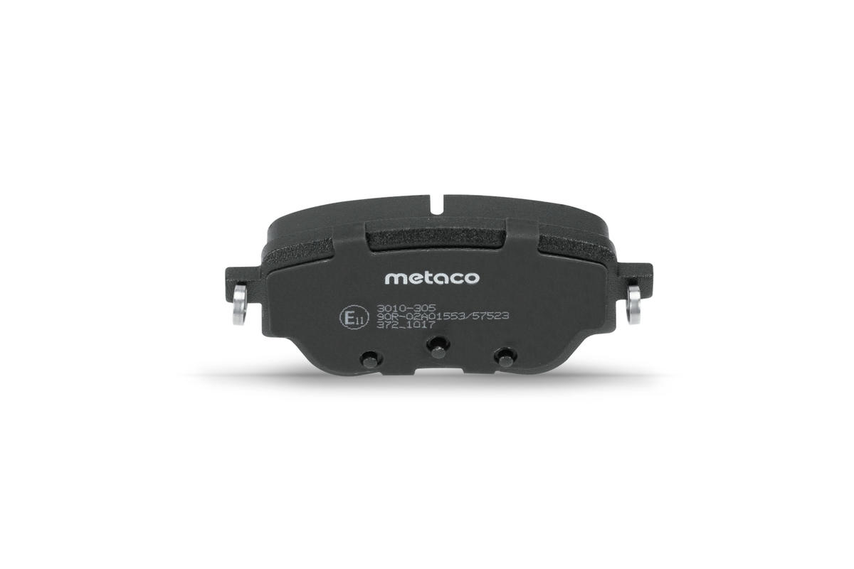 Колодки тормозные задние к-кт metaco 3010-305 preview 4