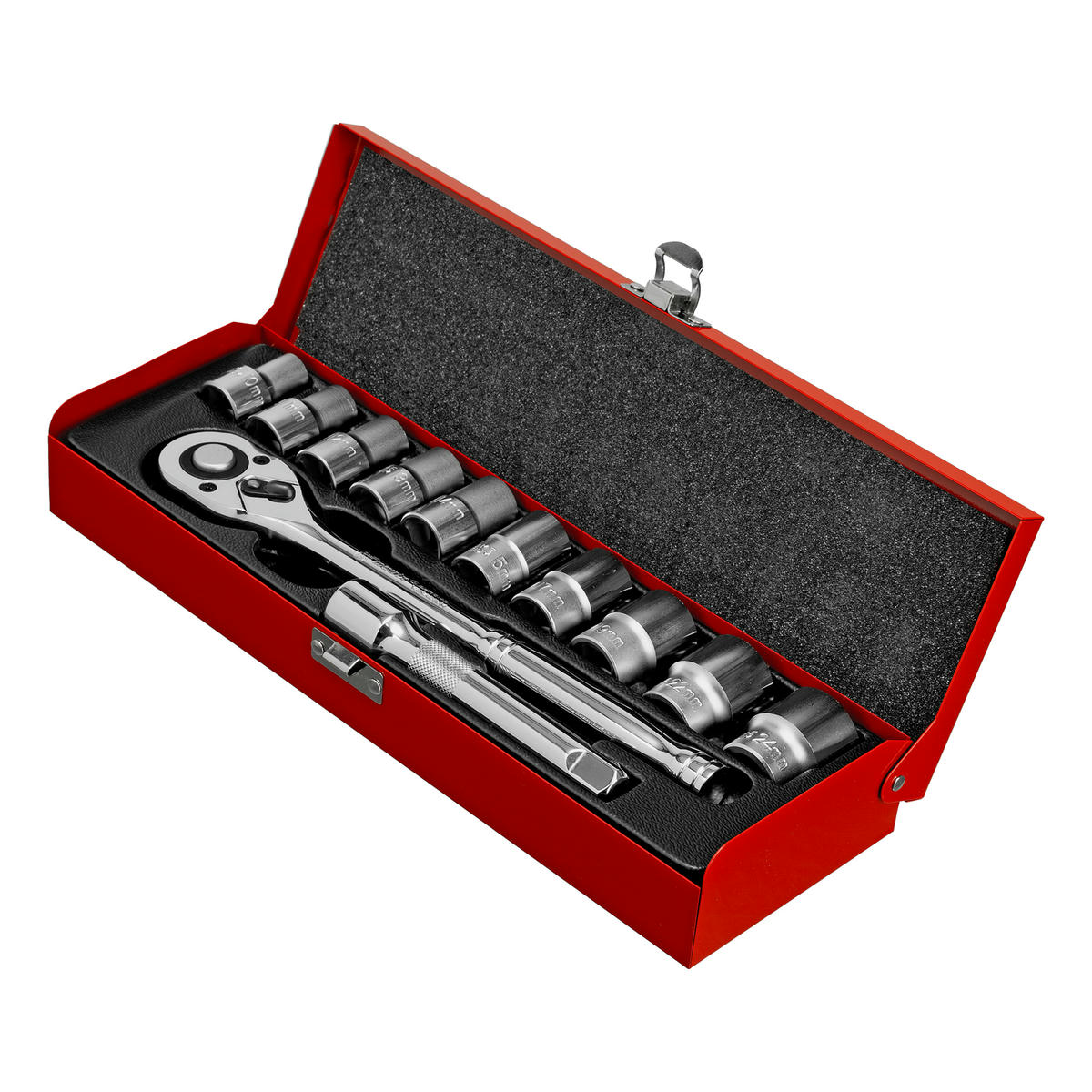 Набор головок торцевых 1/2" 10-24 мм, с трещоткой 12 пр. MATRIX preview 1