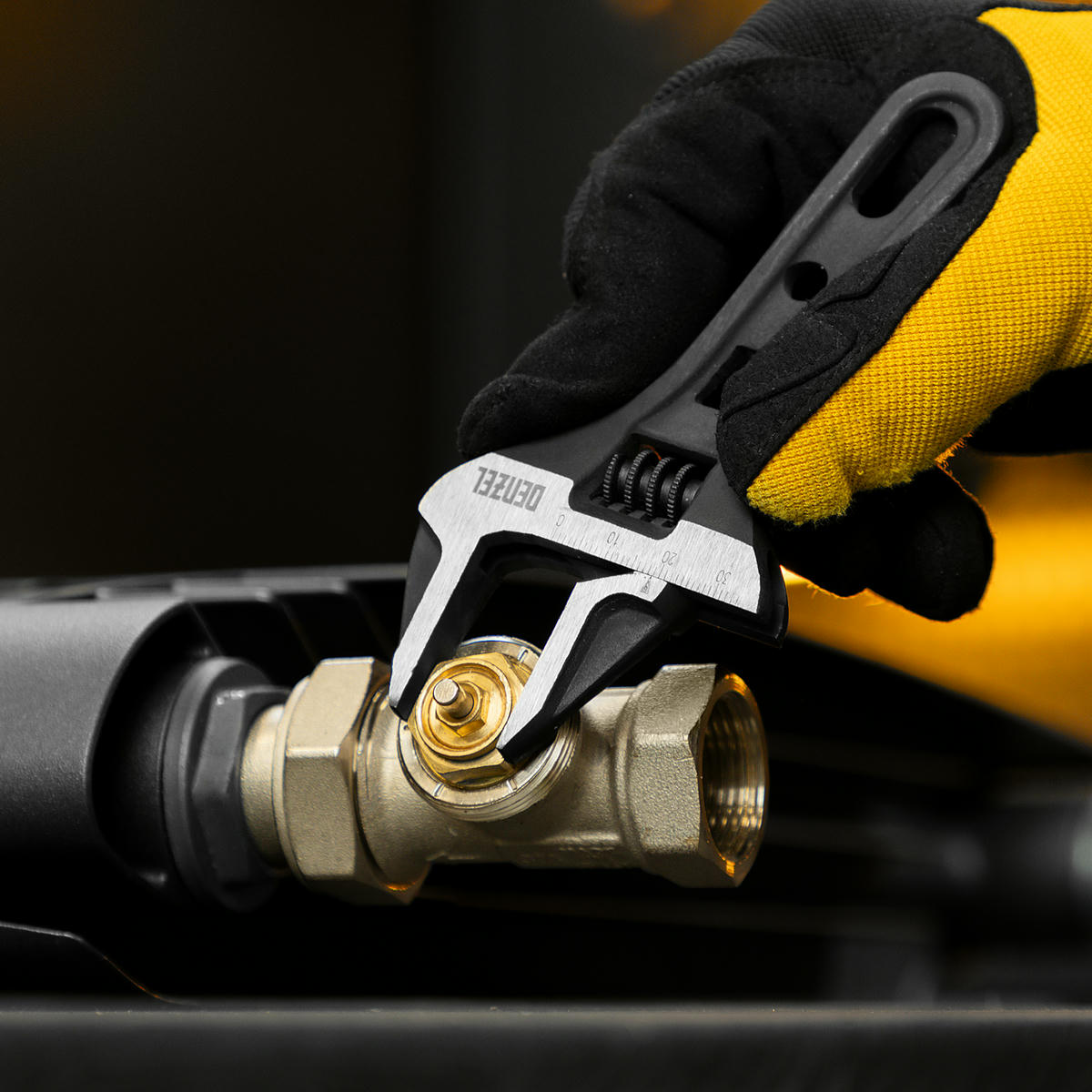 Ключ разводной 135мм DENZEL preview 7