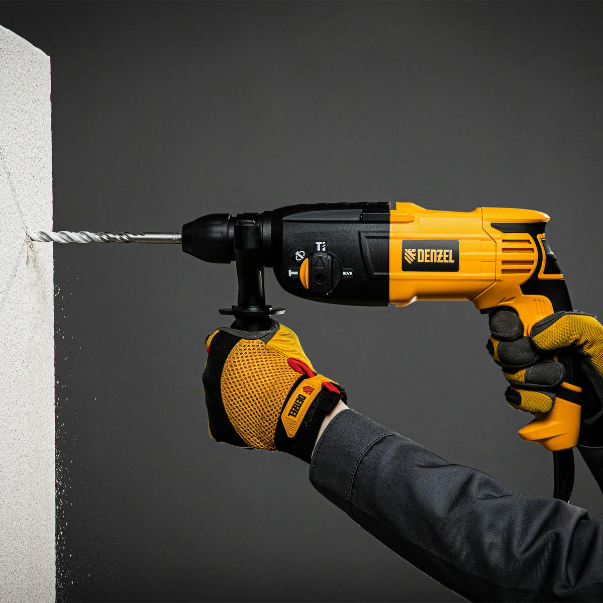 DENZEL 26605 Перфоратор электрический RH-750-24, SDS-plus, 750 Вт, 2,5 Дж, 3 реж. preview 1