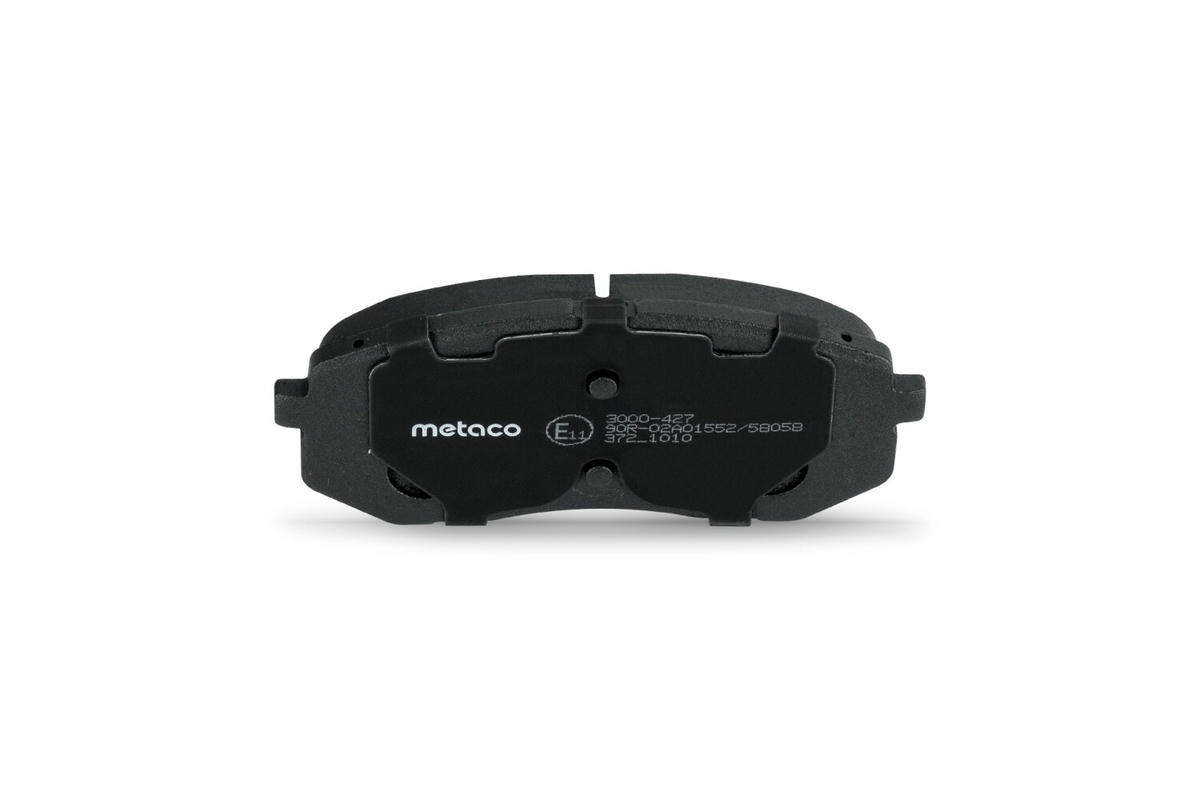 Колодки тормозные передние к-кт metaco 3000-427 preview 5