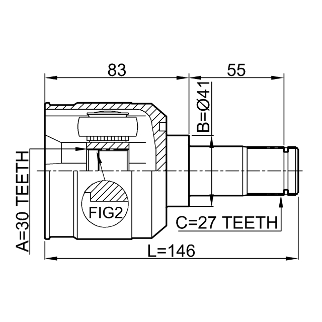 ШРУС 0411-CS9MTRH preview 2