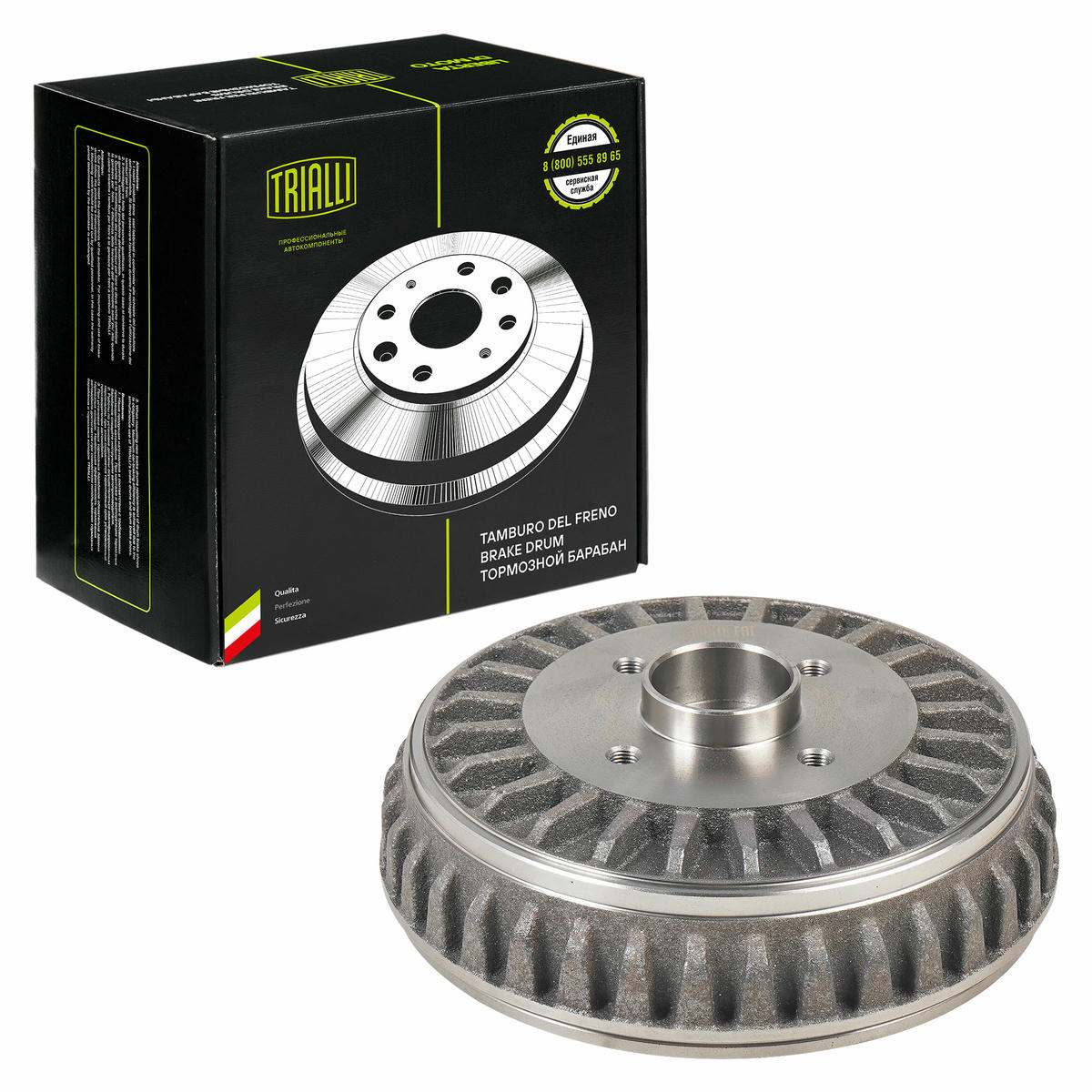 Барабан торм. для а/м Лада Largus (12-) с подшипником d=228.6 (а/м с ABS) (TF 224579) preview 1