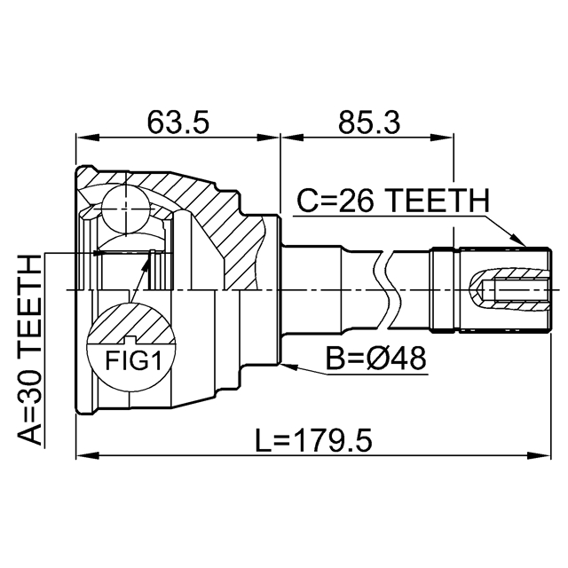 ШРУС 0710-034 preview 2