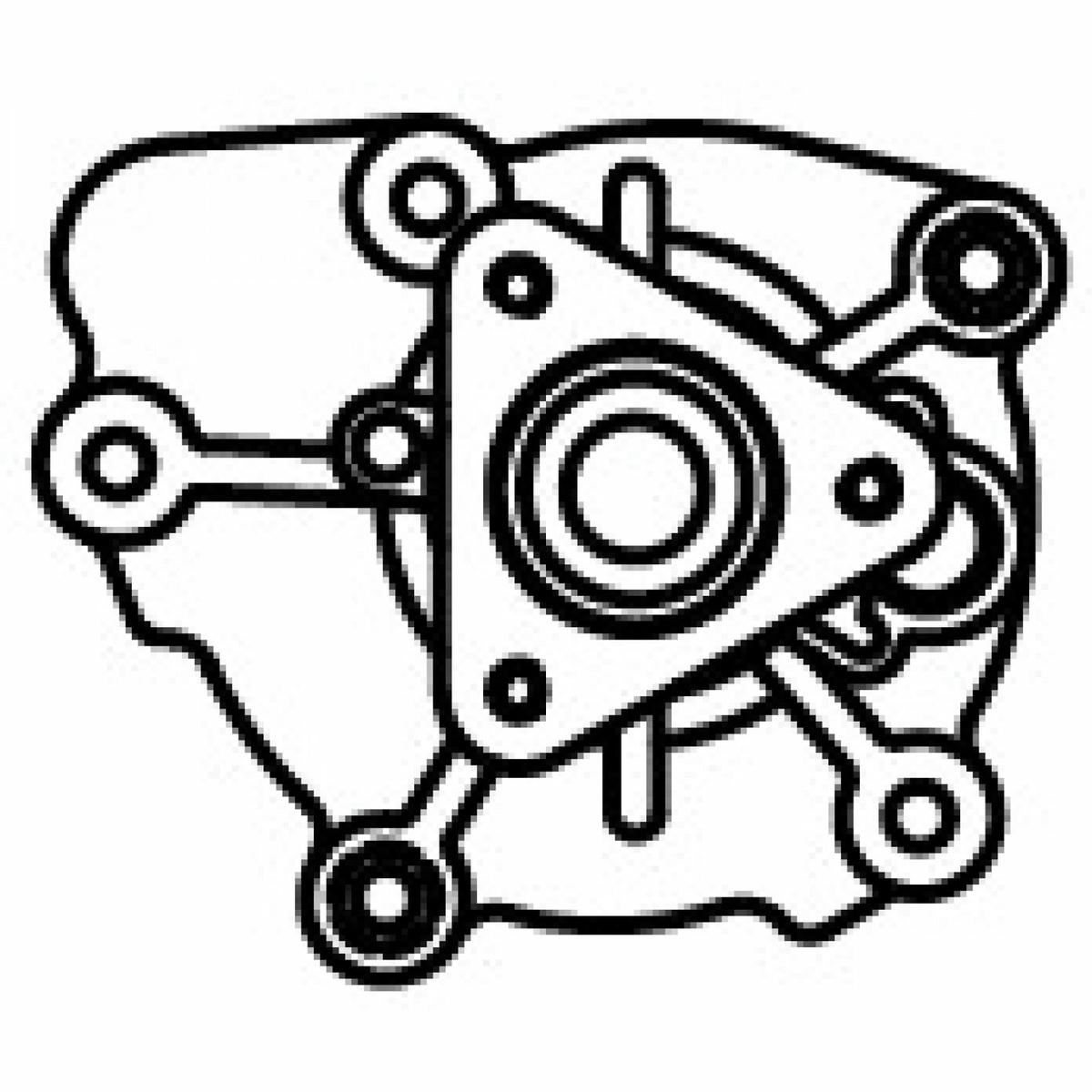 Насос водяной для а/м Kia Sorento (14-)/Optima (15-) 2.0i/2.4i без корпуса LUZAR LWP 0824 preview 4