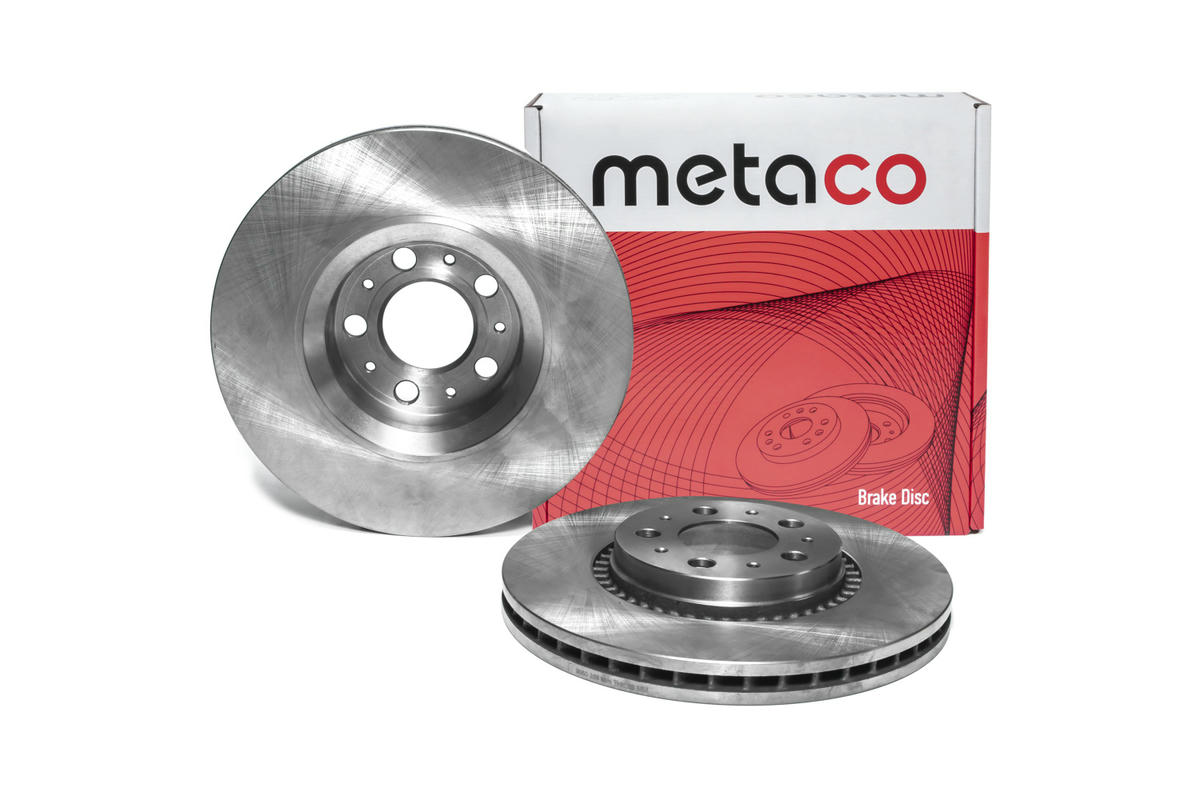 Диск тормозной передний вентилируемый metaco 3050-268 preview 2