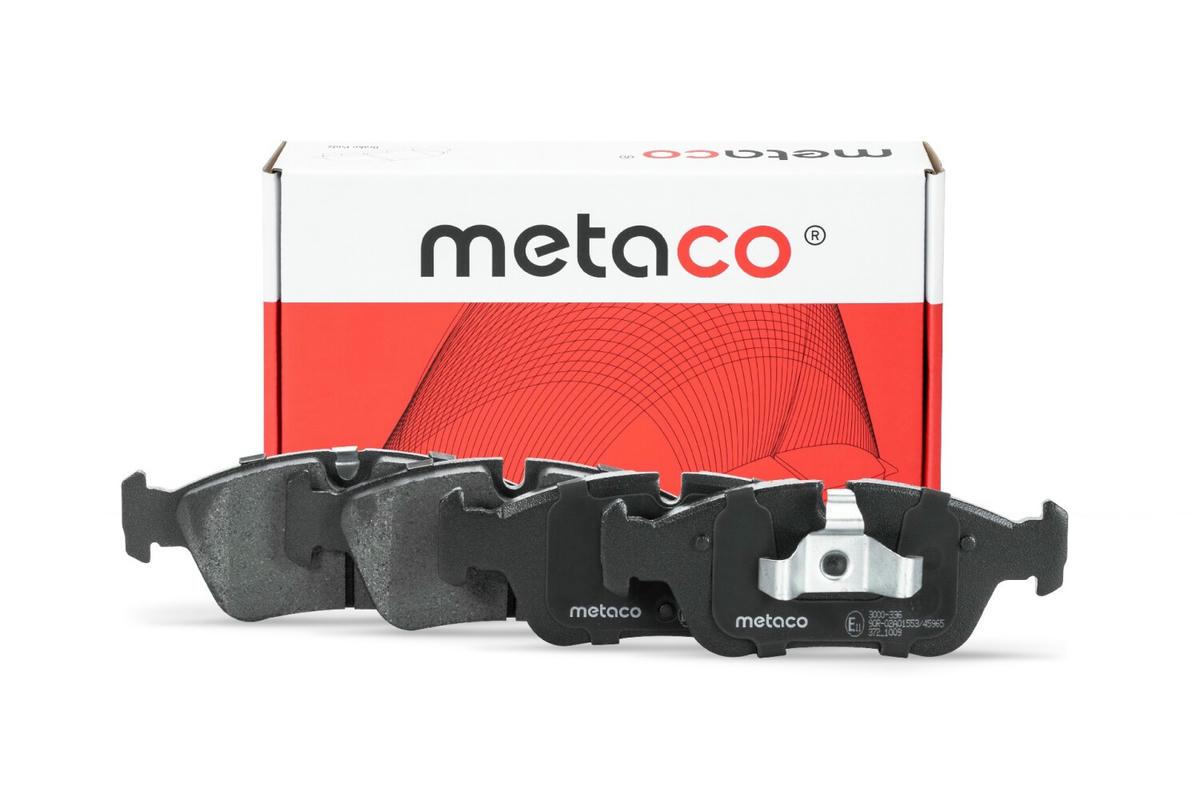 Колодки тормозные передние к-кт metaco 3000-336 preview 1