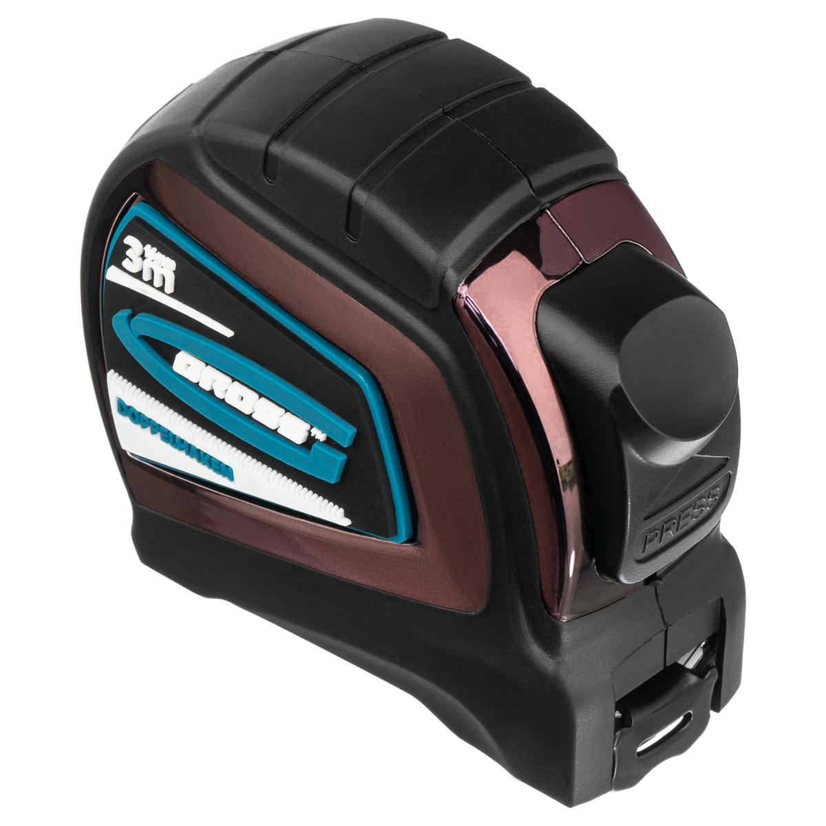 Рулетка 3м х 16мм Doppelhaken односторонний зацеп нейлон GROSS preview 1