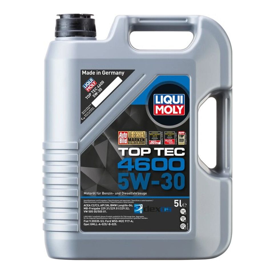 Масло моторное LIQUI MOLY TOP TEC 4600 HC 5w30 5л синт. preview 1 Масло моторное LIQUI MOLY TOP TEC 4600 HC 5w30 5л синт. preview 1