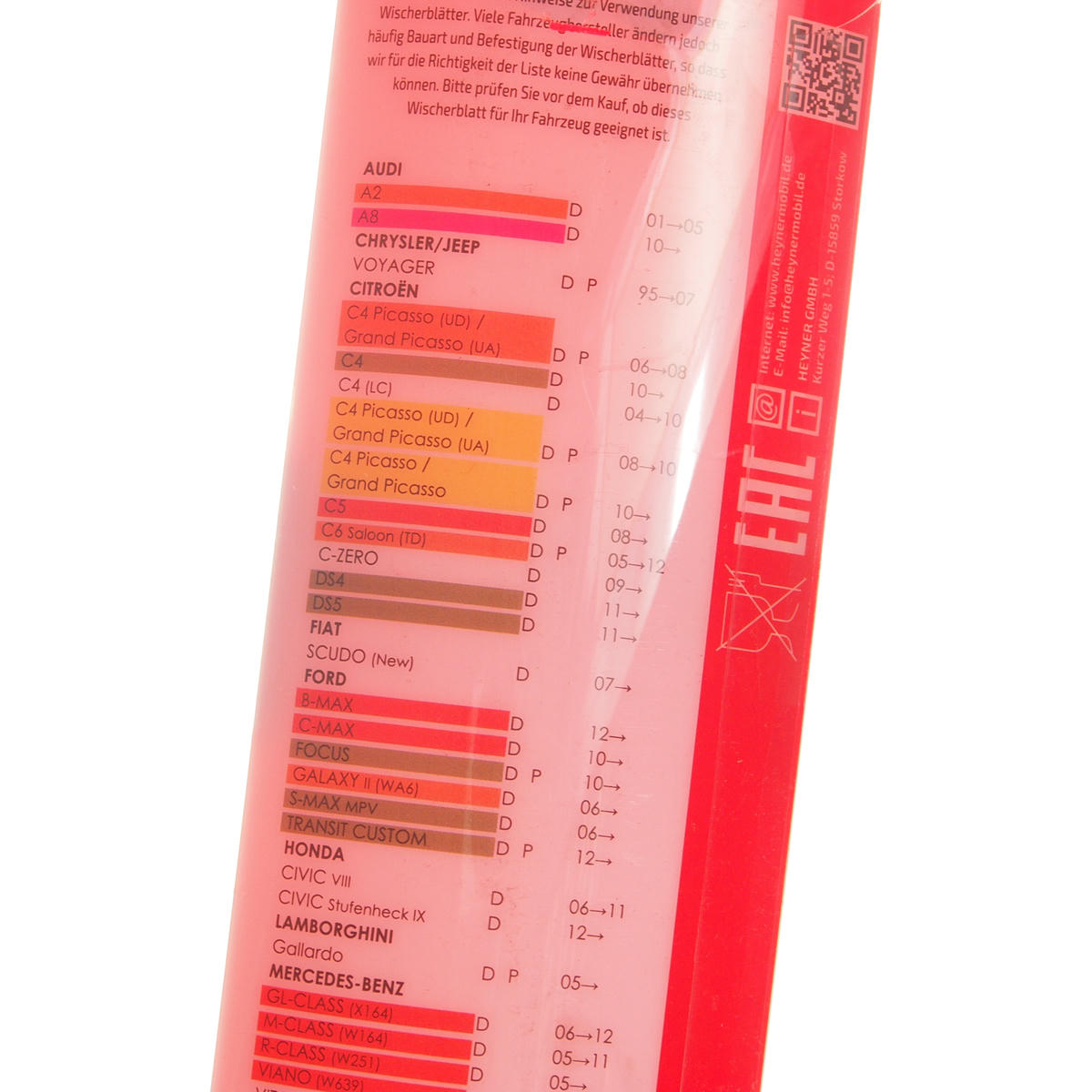 Щетка стеклоочистителя AL-288 "SUPER FLAT PREMIUM" 700мм (28") HEYNER/1/50 preview 4