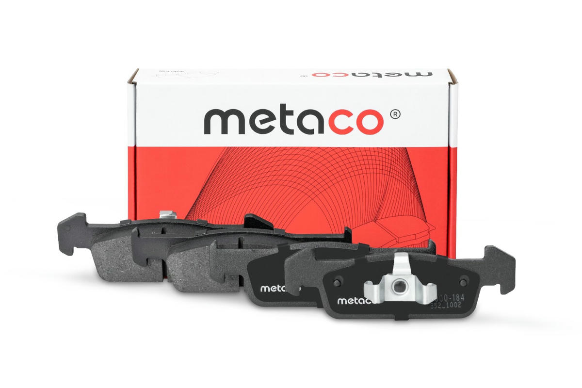Колодки тормозные передние к-кт metaco 3000-184 preview 1 Колодки тормозные передние к-кт metaco 3000-184 preview 1