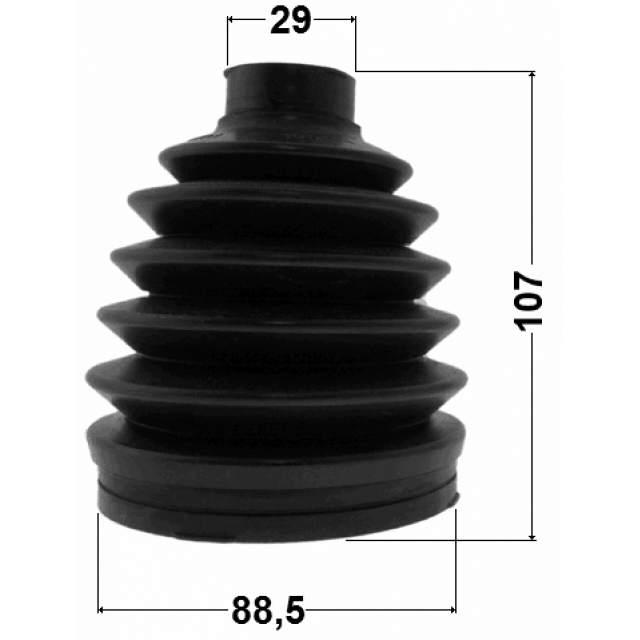 Пыльник нарпер. ШРУСа (к-кт) FEBEST 2017P-GRCH preview 2 Пыльник нарпер. ШРУСа (к-кт) FEBEST 2017P-GRCH preview 2