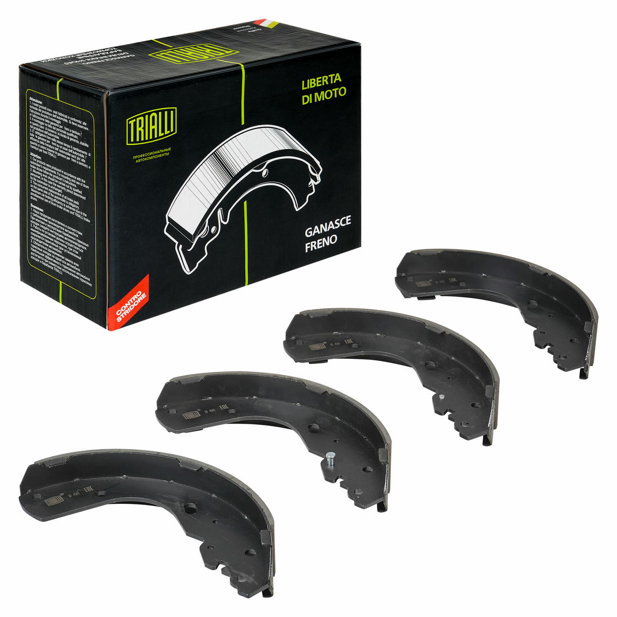 Колодки барабанные к-кт TRIALLI GF 4581 preview 1