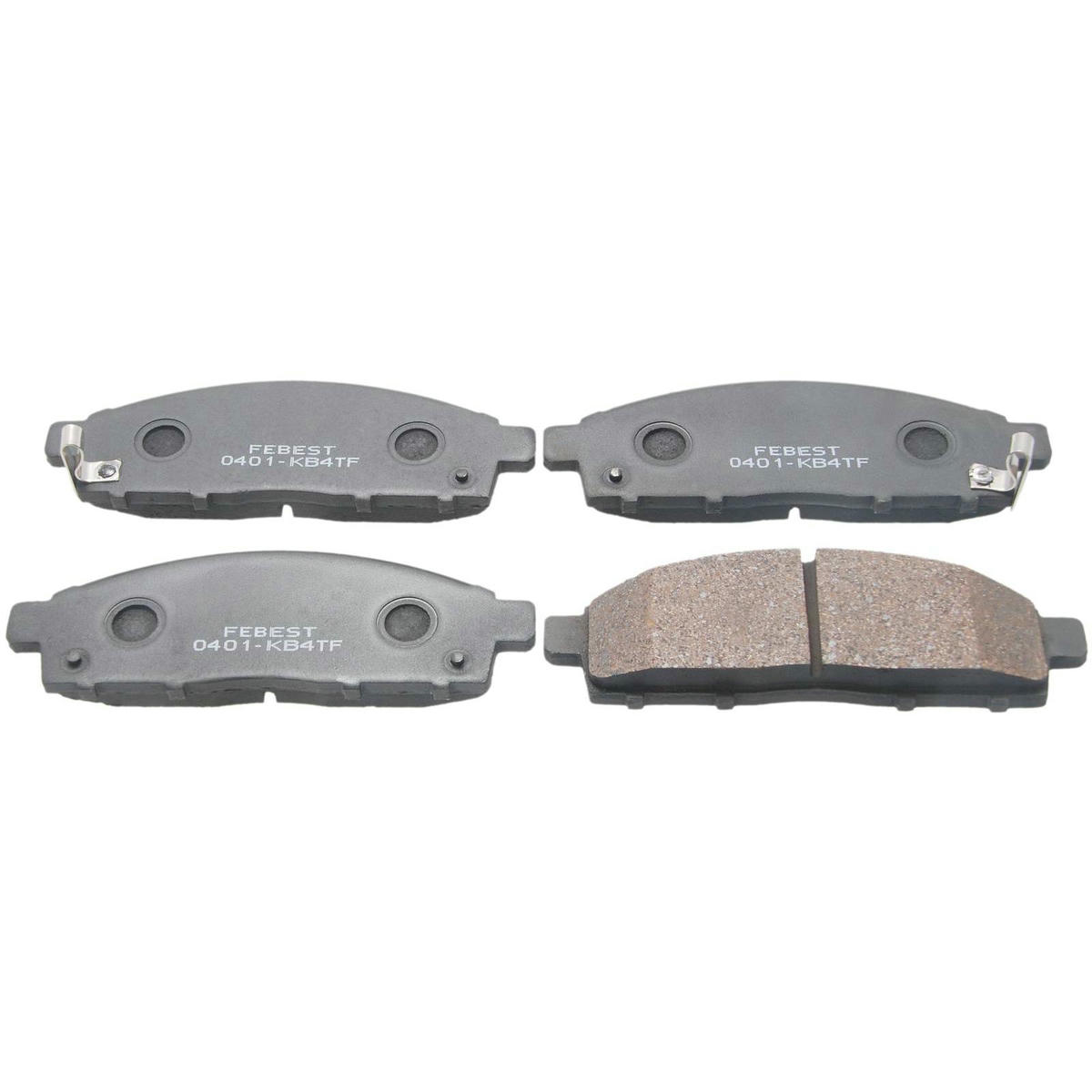 Колодки тормозные передние к-кт FEBEST 0401-KB4TF preview 1