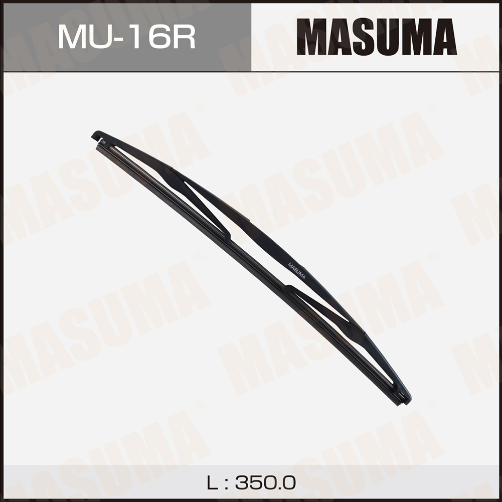 Щетка стеклоочистителя задняя 350 мм каркасная 1 шт MASUMA WIPER BLADE MU-16R preview 1